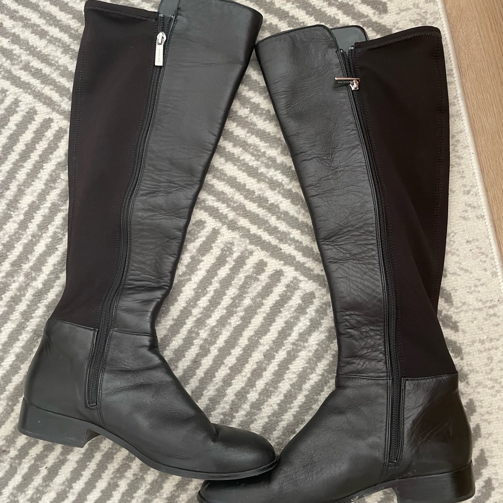 Tall Leather Boots